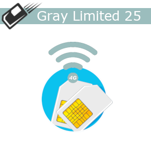 Gray Limited 25GB