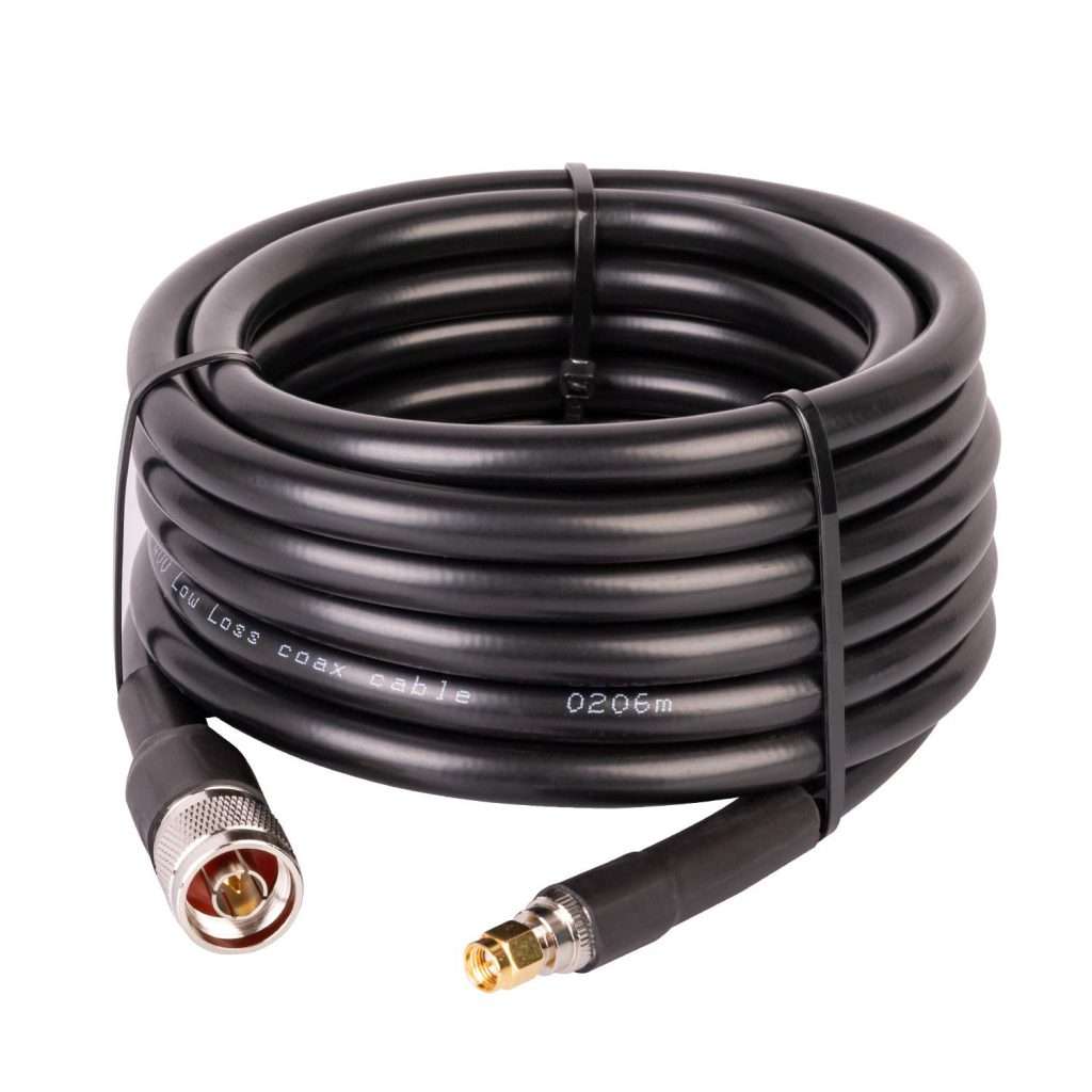 Lmr400 Ultra Low Loss Coax Cable N Male To Sma Male Straight Mobiledata2go 